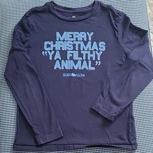 Boys' Gap Navy Home Alone Tee